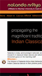 Mobile Screenshot of nalandacollege.com
